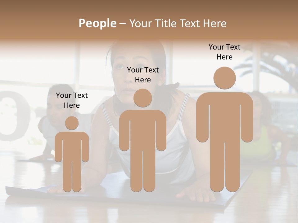 Fit Active Exercising PowerPoint Template