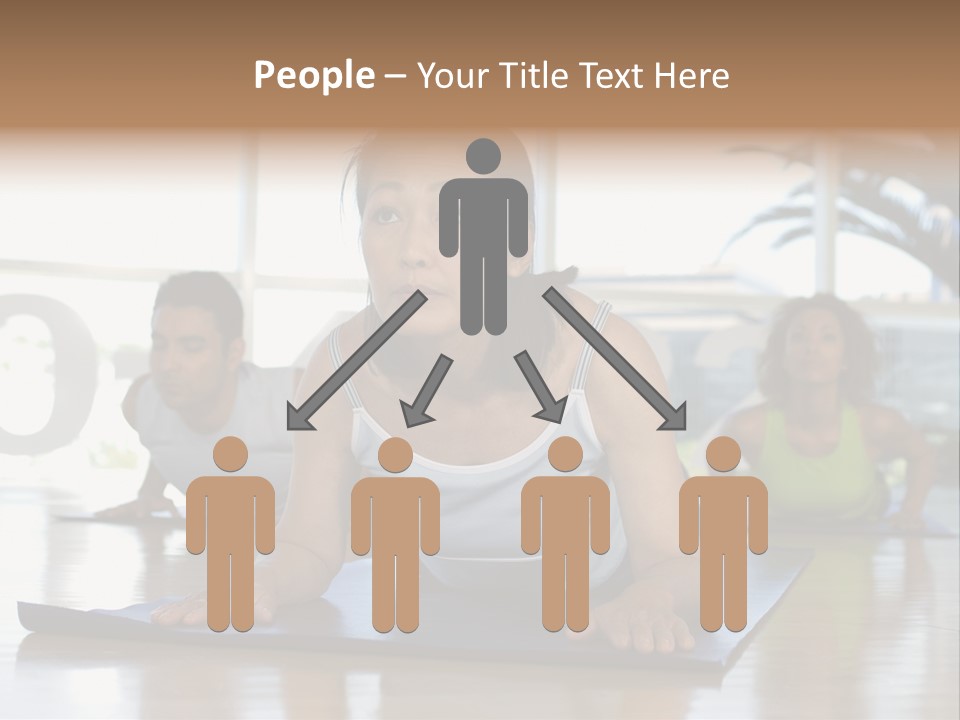 Fit Active Exercising PowerPoint Template