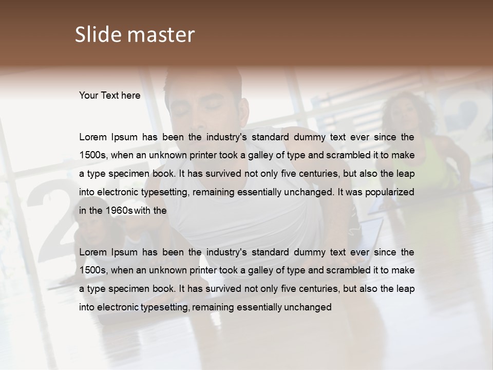 Indoors Health Asian PowerPoint Template