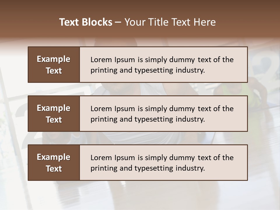 Indoors Health Asian PowerPoint Template