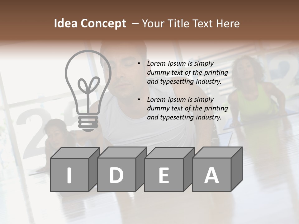 Indoors Health Asian PowerPoint Template