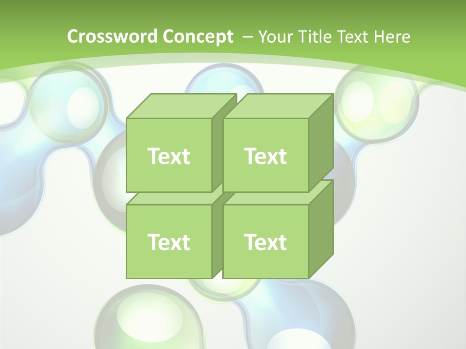 Trendy Think Graphic PowerPoint Template