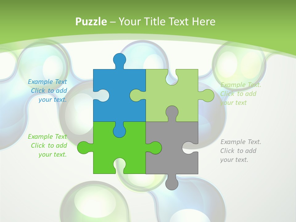 Trendy Think Graphic PowerPoint Template