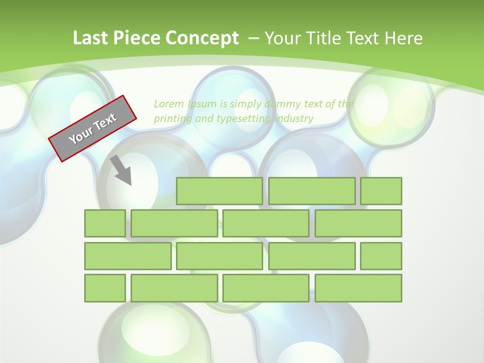 Trendy Think Graphic PowerPoint Template