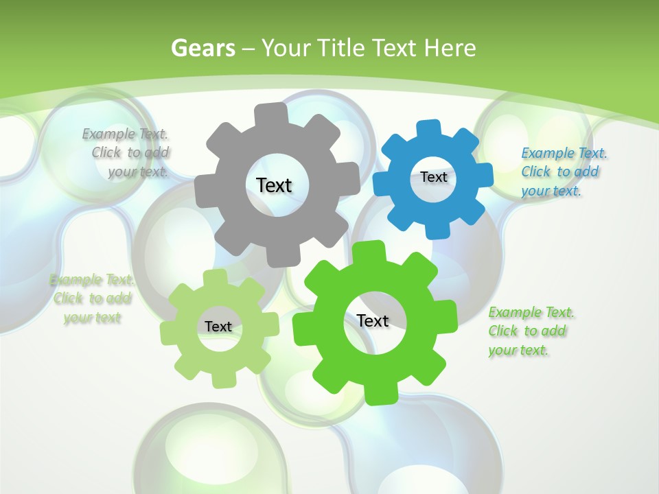 Trendy Think Graphic PowerPoint Template