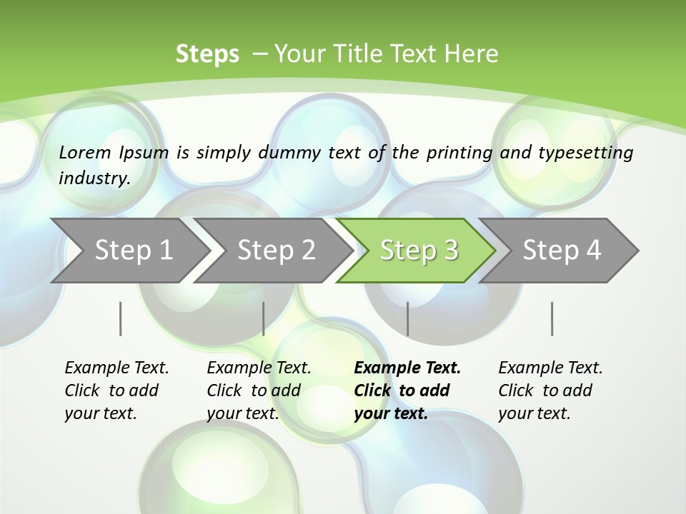 Trendy Think Graphic PowerPoint Template