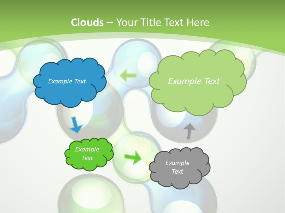 Trendy Think Graphic PowerPoint Template