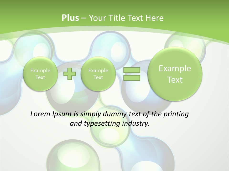 Trendy Think Graphic PowerPoint Template