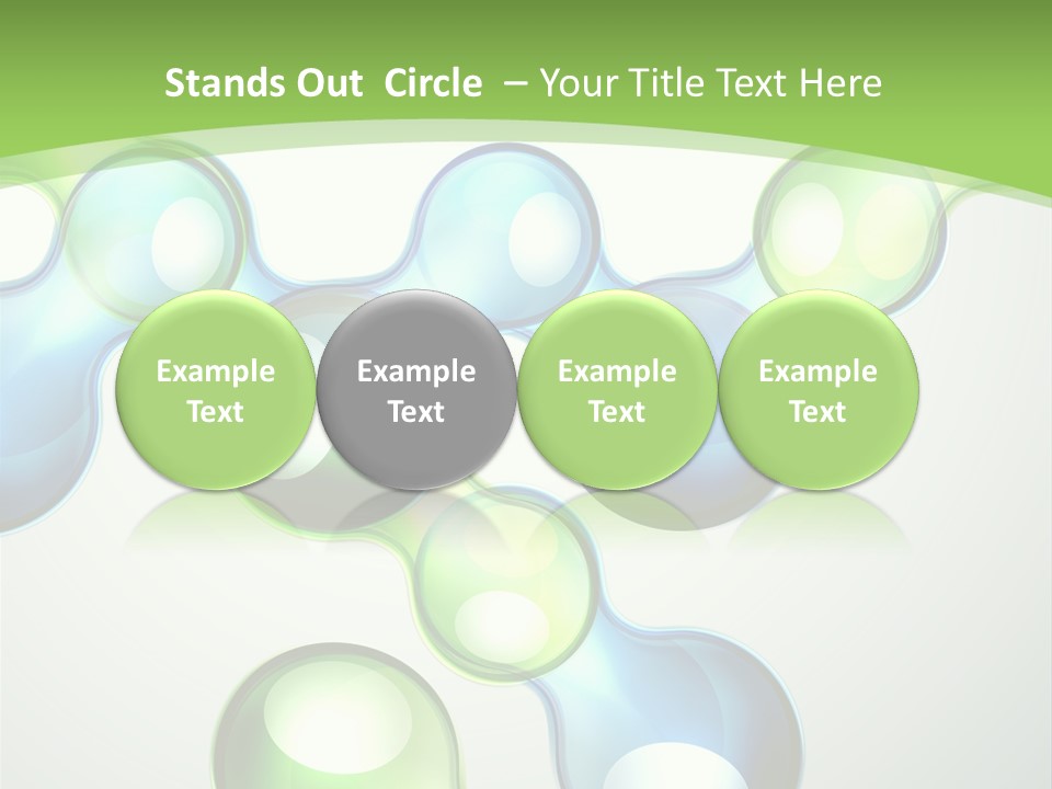 Trendy Think Graphic PowerPoint Template