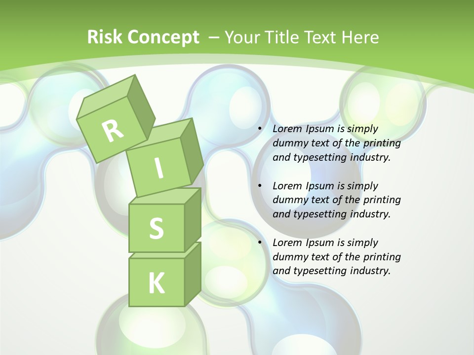 Trendy Think Graphic PowerPoint Template