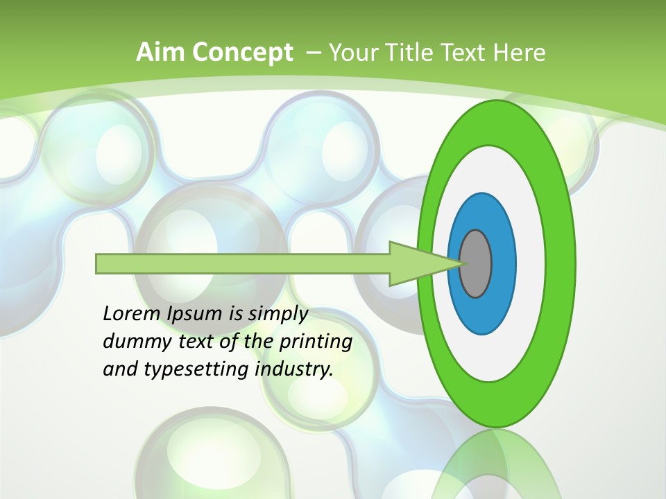 Trendy Think Graphic PowerPoint Template