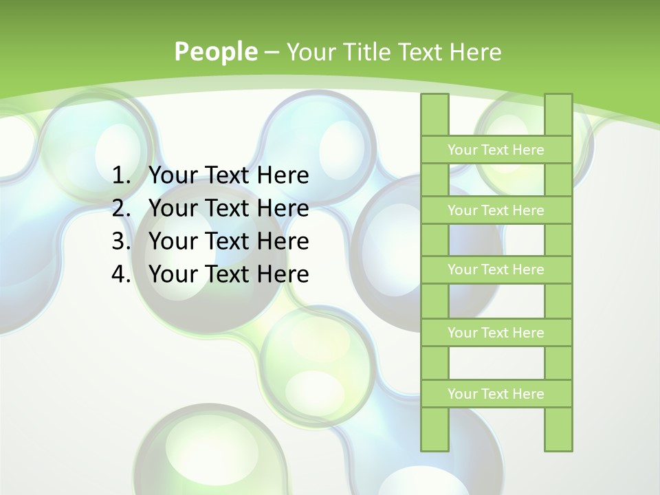 Trendy Think Graphic PowerPoint Template