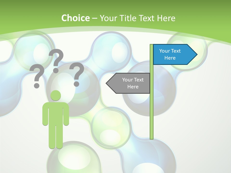 Trendy Think Graphic PowerPoint Template
