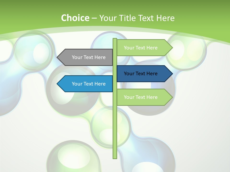 Trendy Think Graphic PowerPoint Template