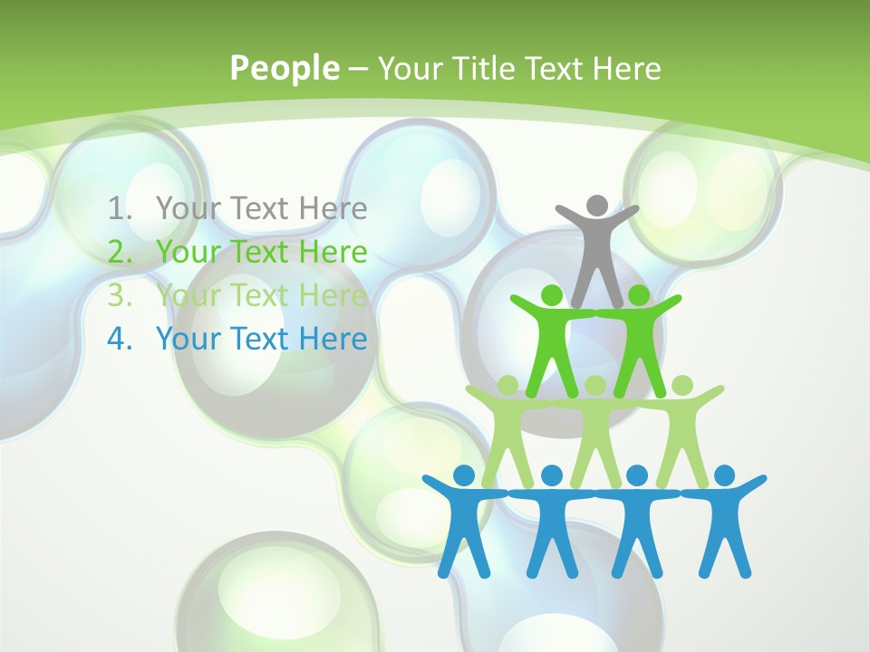 Trendy Think Graphic PowerPoint Template