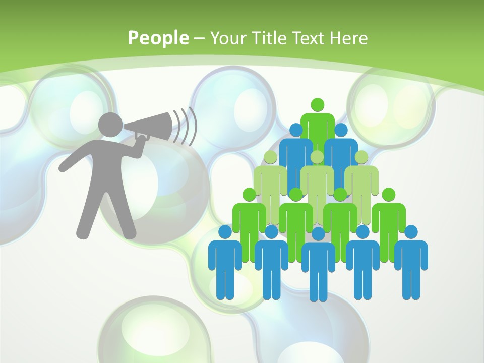 Trendy Think Graphic PowerPoint Template