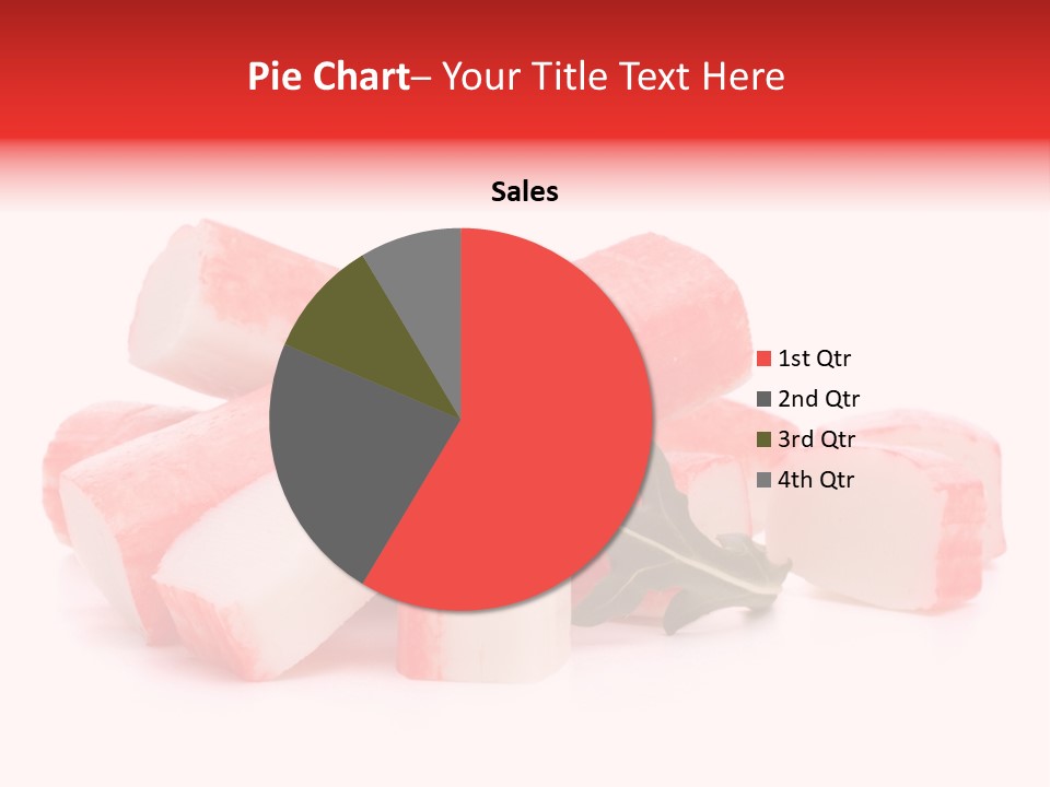 Crabmeat Finger Background PowerPoint Template