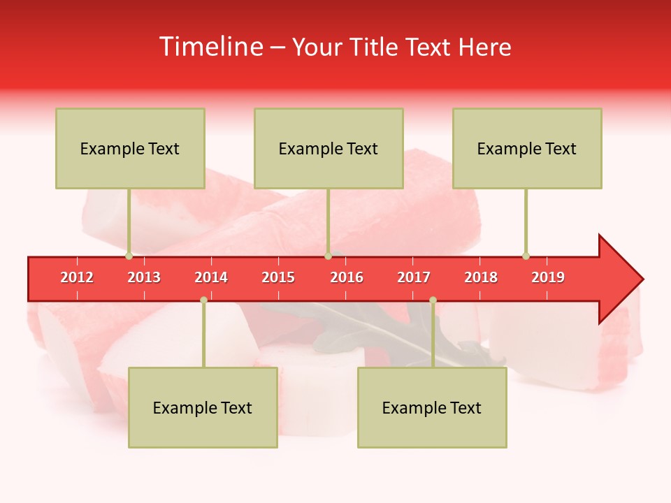 Crabmeat Finger Background PowerPoint Template