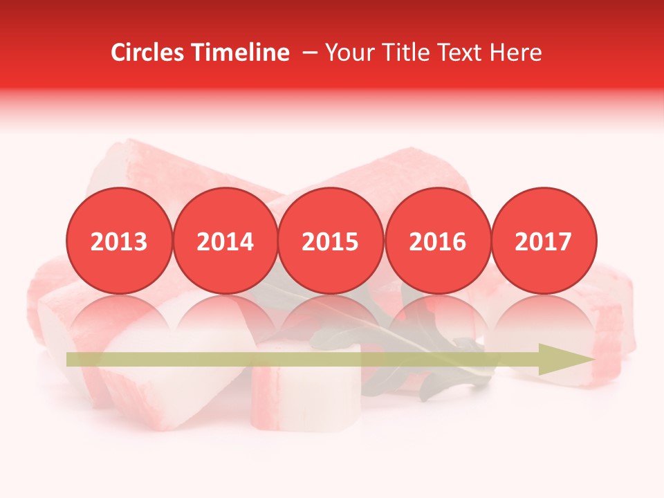 Crabmeat Finger Background PowerPoint Template