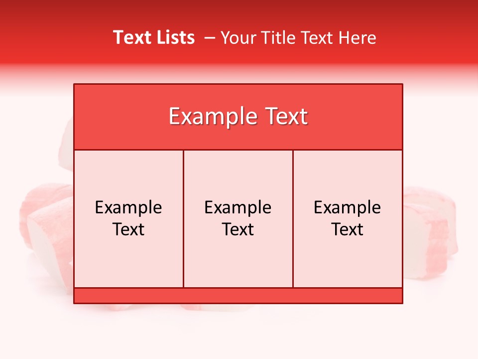 Crabmeat Finger Background PowerPoint Template