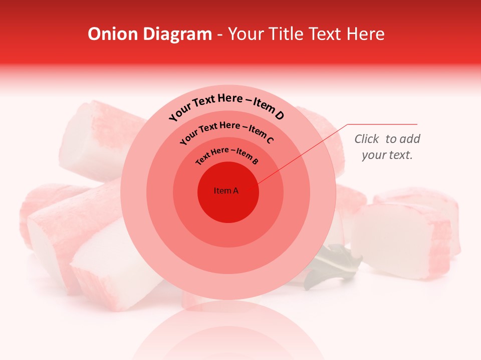 Crabmeat Finger Background PowerPoint Template
