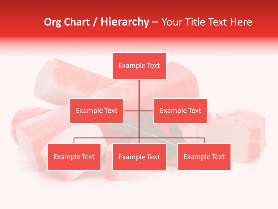 Crabmeat Finger Background PowerPoint Template