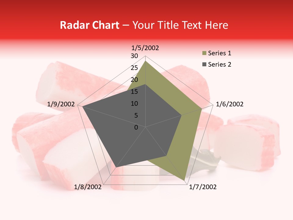 Crabmeat Finger Background PowerPoint Template