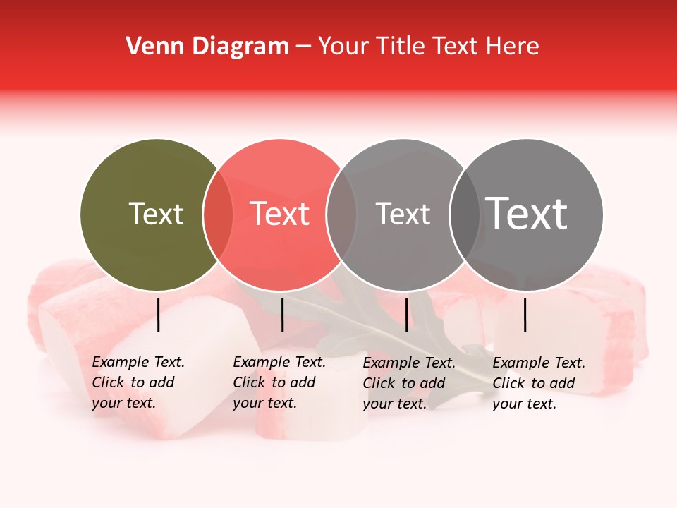 Crabmeat Finger Background PowerPoint Template