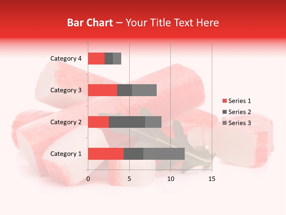 Crabmeat Finger Background PowerPoint Template