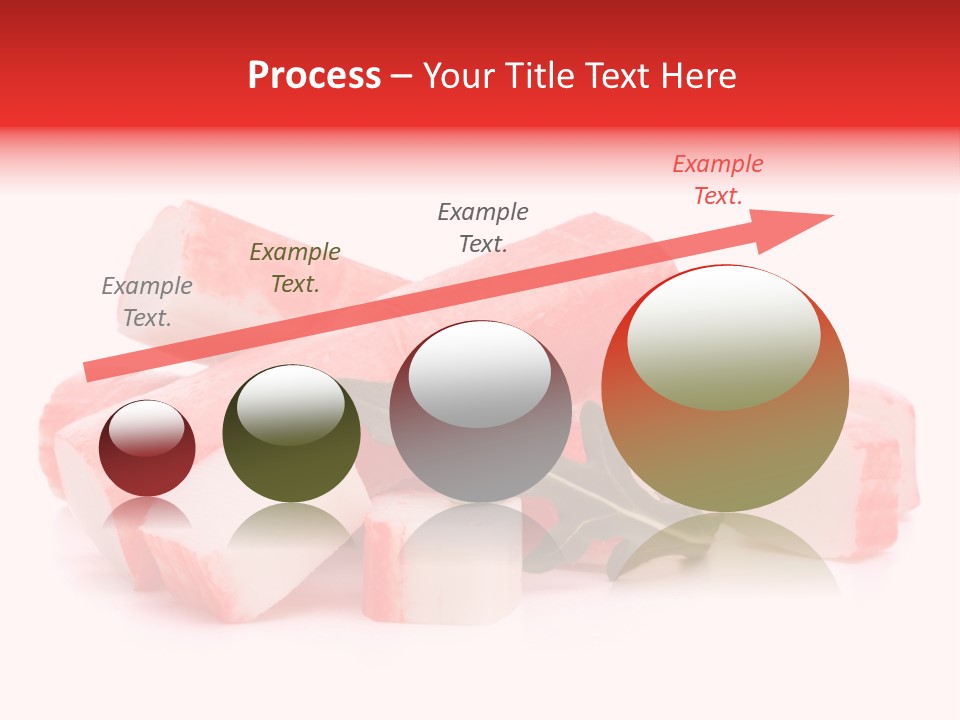 Crabmeat Finger Background PowerPoint Template