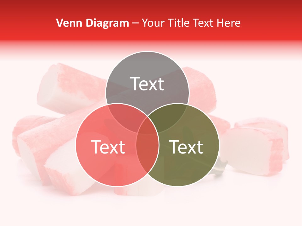 Crabmeat Finger Background PowerPoint Template