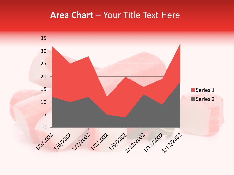 Crabmeat Finger Background PowerPoint Template