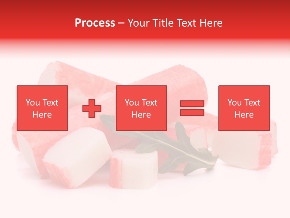 Crabmeat Finger Background PowerPoint Template