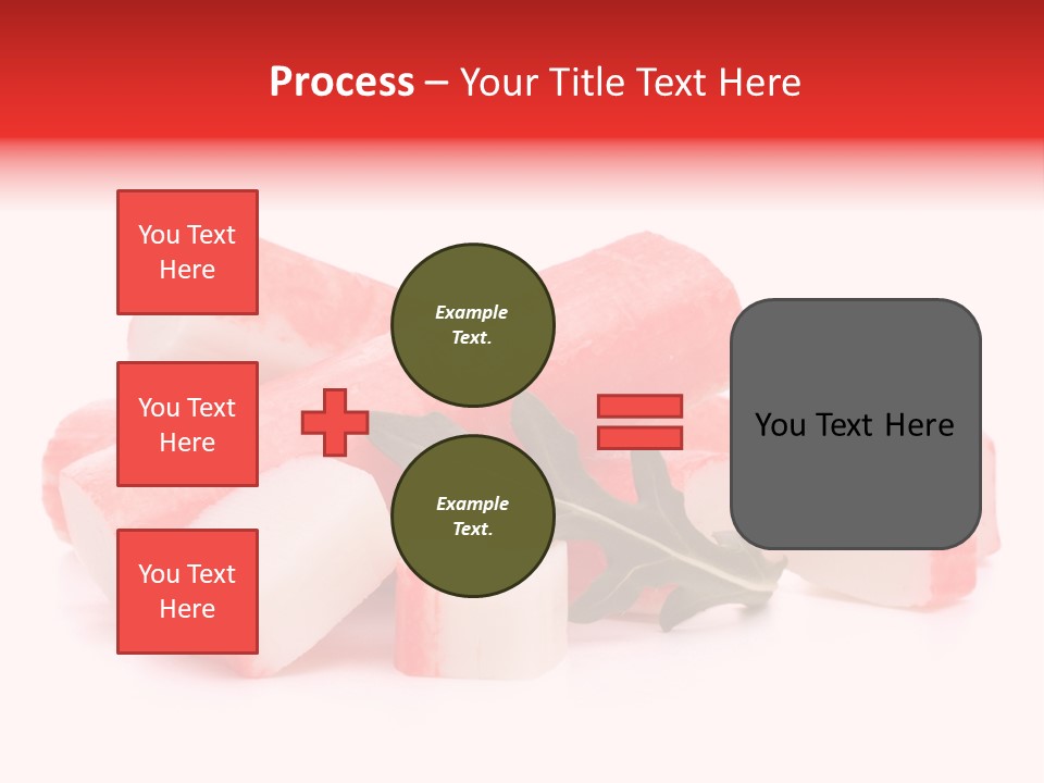 Crabmeat Finger Background PowerPoint Template