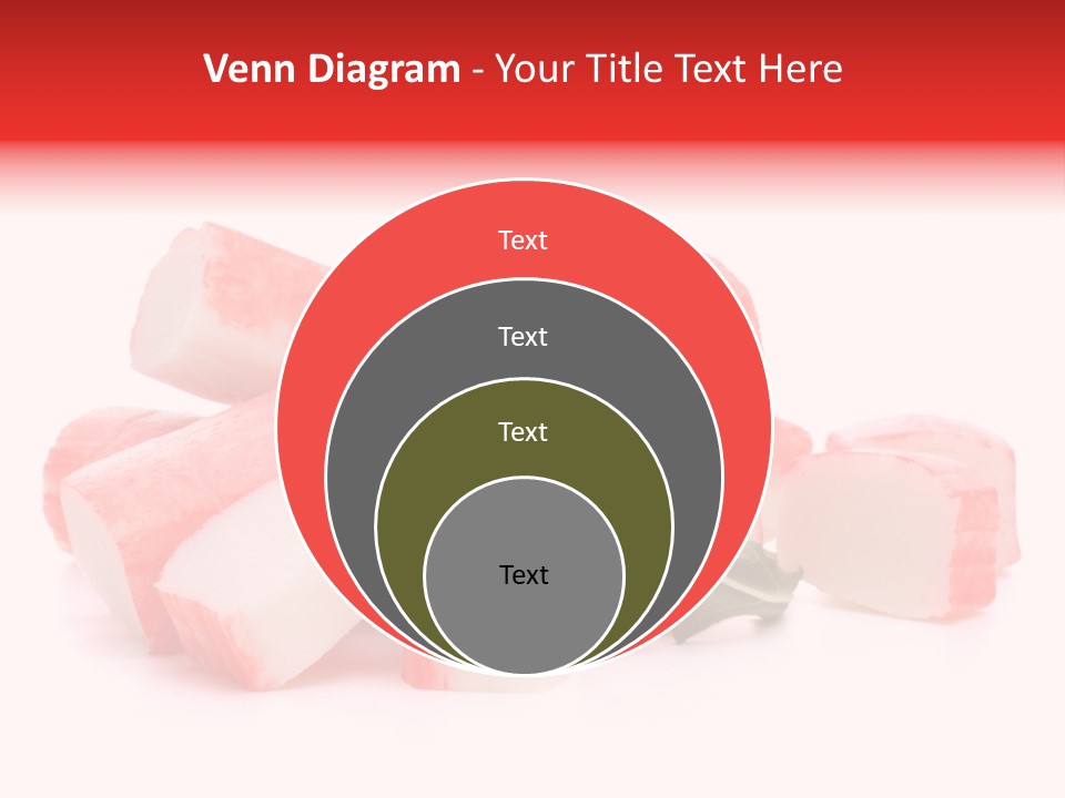 Crabmeat Finger Background PowerPoint Template