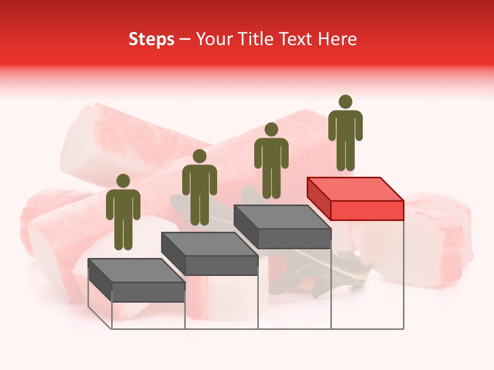 Crabmeat Finger Background PowerPoint Template