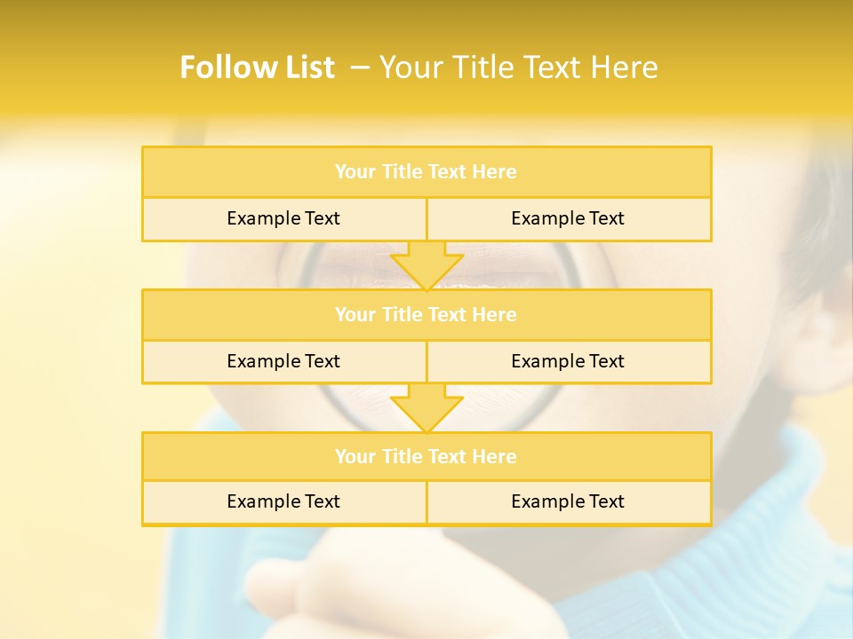 Childhood Closeup Teething PowerPoint Template