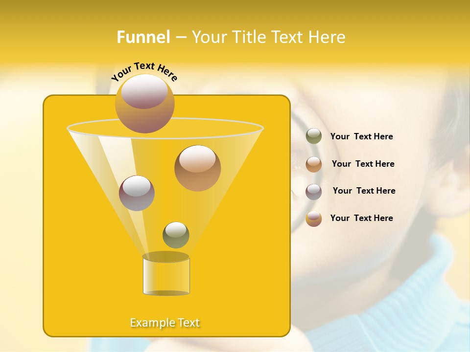 Childhood Closeup Teething PowerPoint Template