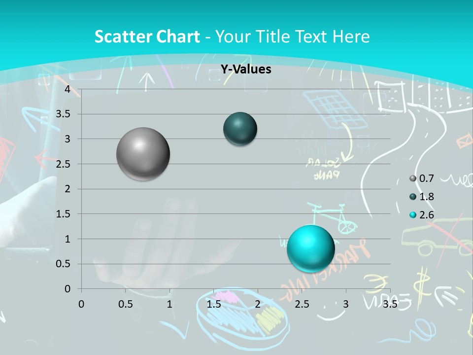 Data Drawing Green PowerPoint Template