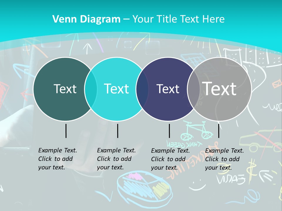 Data Drawing Green PowerPoint Template