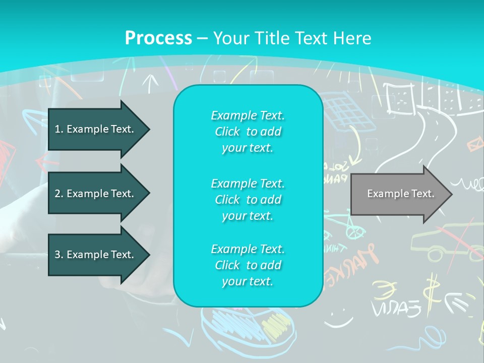 Data Drawing Green PowerPoint Template