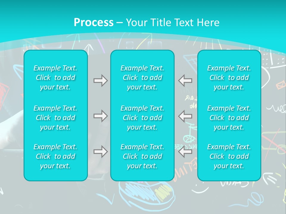 Data Drawing Green PowerPoint Template