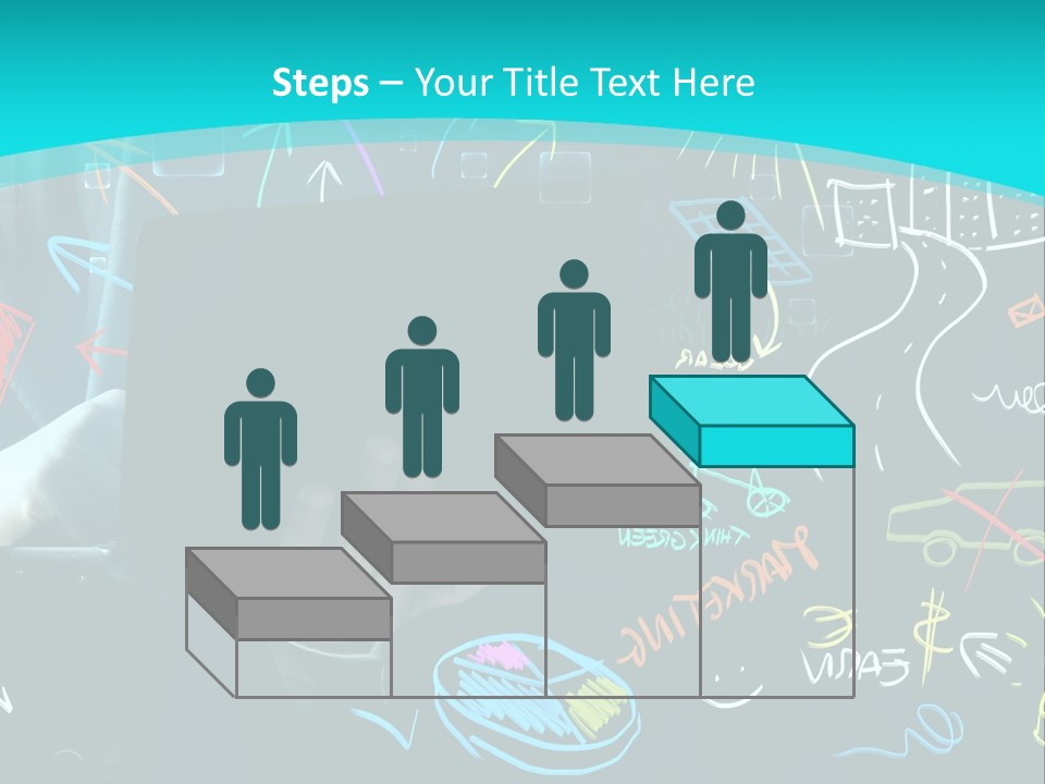 Data Drawing Green PowerPoint Template