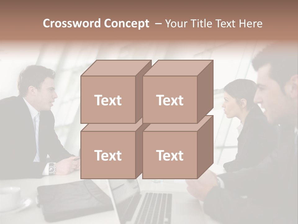 Environment Support Construction PowerPoint Template