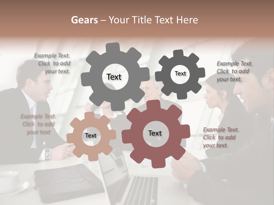 Environment Support Construction PowerPoint Template