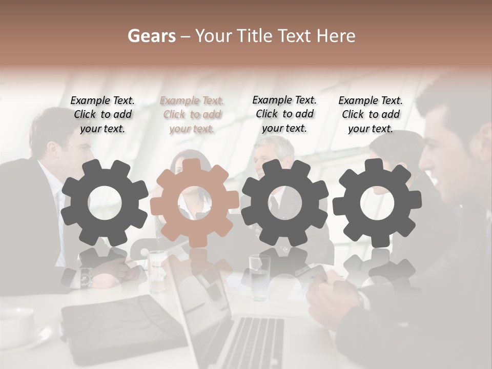 Environment Support Construction PowerPoint Template