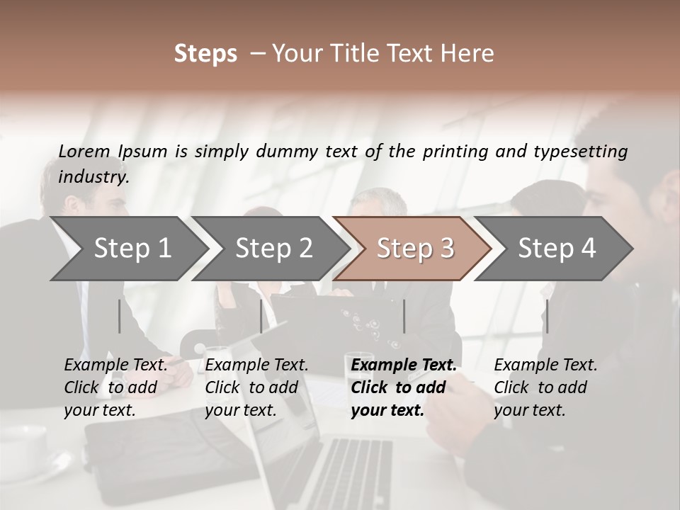 Environment Support Construction PowerPoint Template