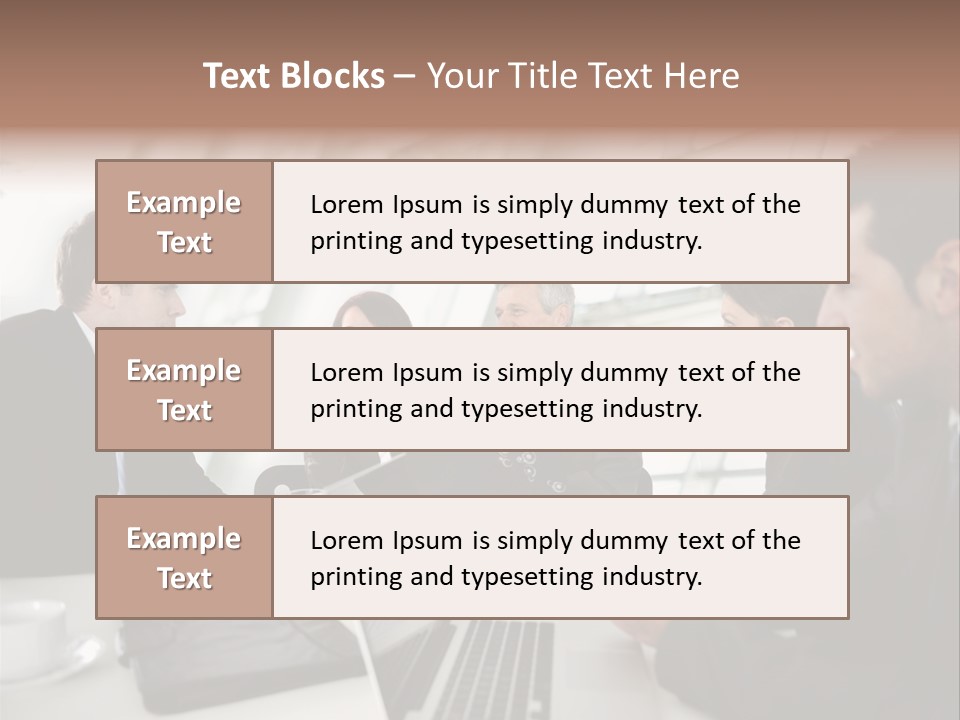 Environment Support Construction PowerPoint Template
