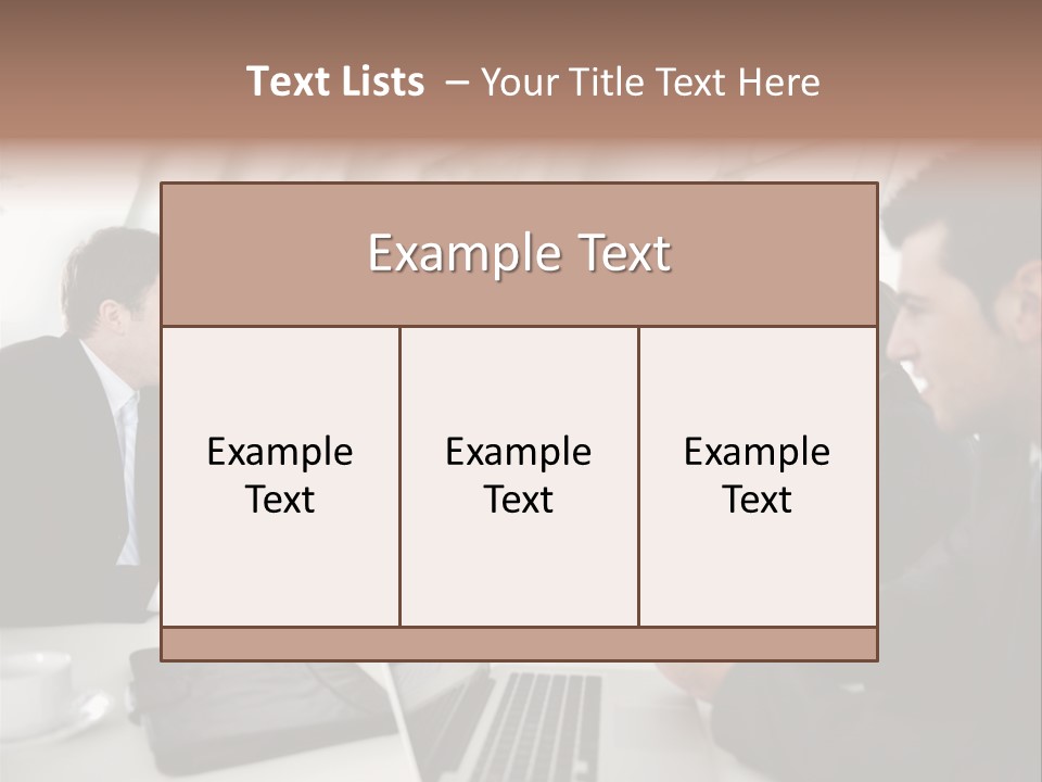 Environment Support Construction PowerPoint Template