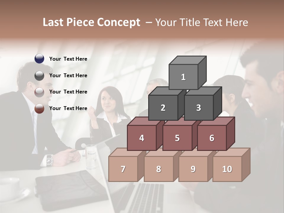 Environment Support Construction PowerPoint Template